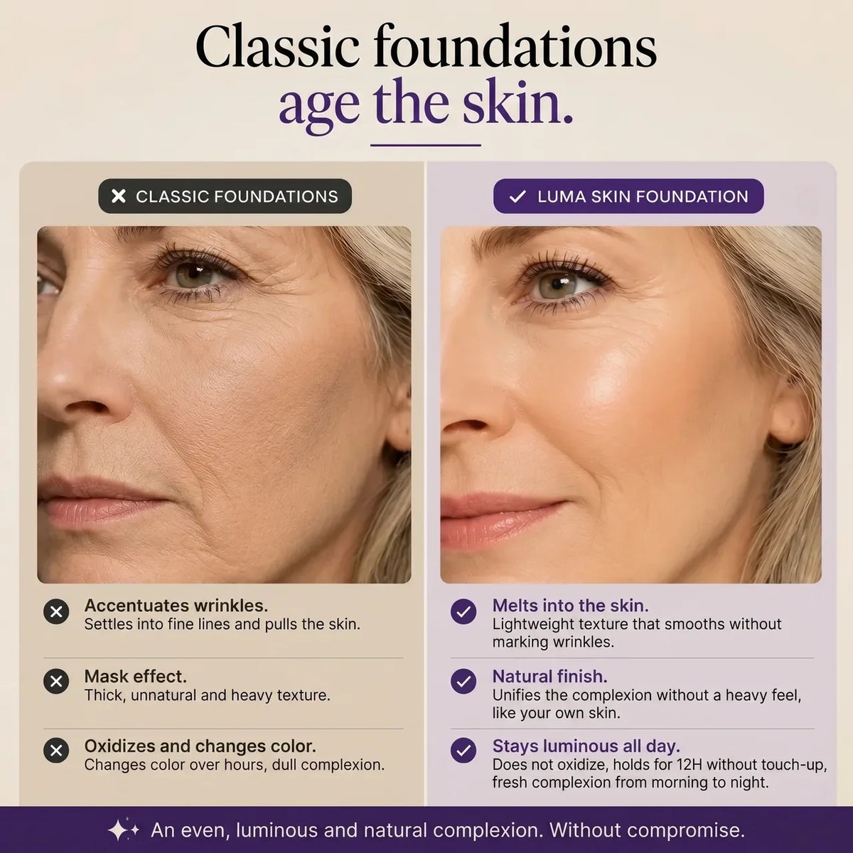 Skin Color Changing Foundation